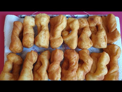 Russische Krebli, Frittiertes Kleingebäck