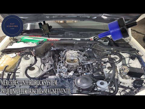 Mercedes Unterdrucksystem - KE-Jetronic für die Modelle W126, W116, W124, R107, W123, W114, W115