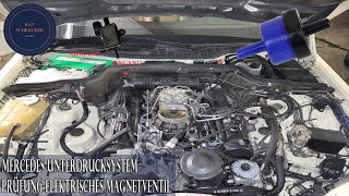 Mercedes: Układ podciśnienia KE-Jetronic (W126, R107, inne)
