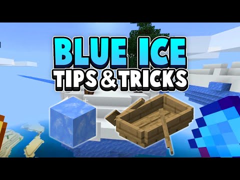 Minecraft Tips & Tricks - Blue Ice Boats
