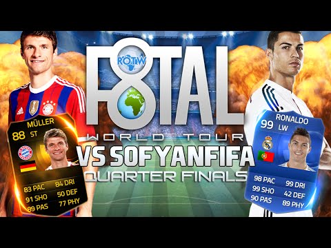 F8TAL WORLD TOUR VS SOFYANFIFA - SIF MÜLLER VS TOTY RONALDO - #esmuellert | FIFA 15 ULTIMATE TEAM