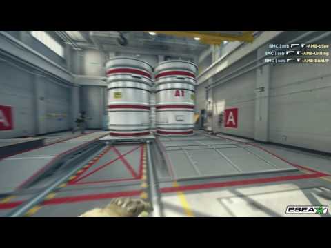 CS: GO Pistol Round Ace with All Headshots - BMC seb vs Ambition Gamers - ESEA Main Grand Finals
