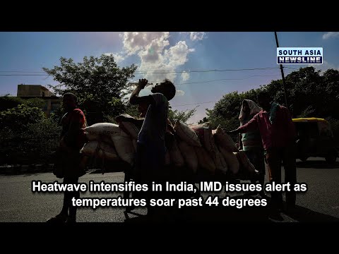 Heatwave intensifies in India, IMD issues alert as temperatures soar past 44 degrees