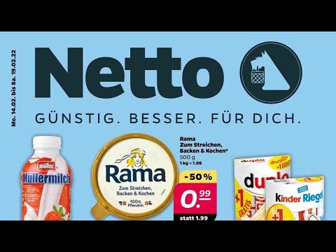 🛒 Netto Katalog Prospekt 14. bis 19. Februar 2022 - Neuigkeiten, Angebote Deutschland 🇩🇪