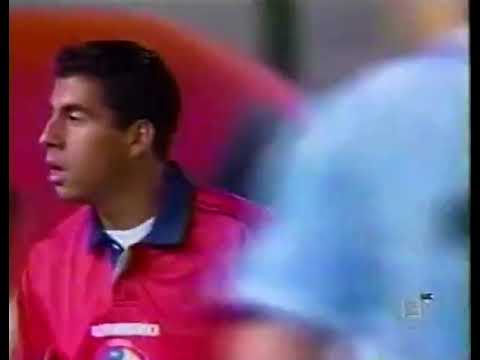 Eliminatorias Mundial 2002: Argentina 4-1 Chile (29/03/2000). Narración en español.