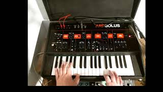Video thumbnail for First time with an ARP SOLUS by Peter Churchyard