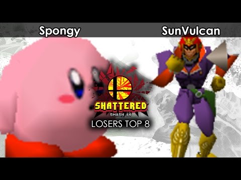 Smash 64: Spongy (Kirby) V FN | SunVulcan (Falcon) - Shattered 51 Tournament SSB64