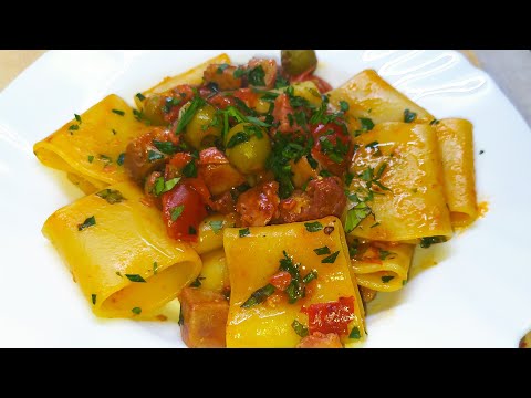 Pasta con Tonno fresco e pomodorini