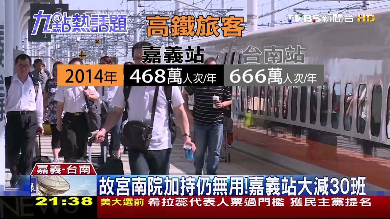 高鐵嘉義減班台南增班 張花冠怒:政治調班