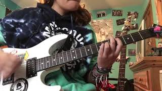 Baby you’re a haunted house Gerard way guitar cover