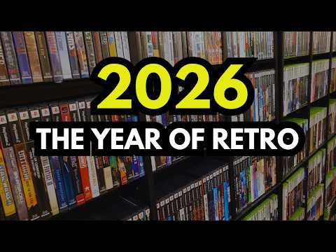 2026 Will be the Year of RETRO GAMES.. Here's why...