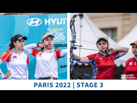 Turkey v Great Britain – compound women team gold | Paris 2022 World Cup S3