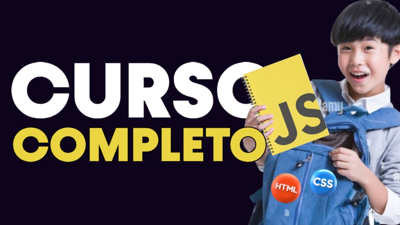 Curso completo para INICIANTES em PROGRAMAÇÃO: Lógica e Algoritmos, HTML, CSS e JavaScript