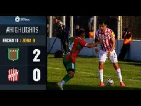 Agropecuario 2-0 San Martín (T). Fecha 11. Primera Nacional