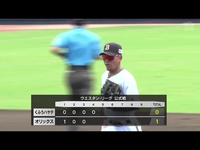【ファーム】本日誕生日!! バファローズ・麦谷祐介 正確なバックホームでピッチャーを助ける!! 2025年7月27日 オリックス・バファローズ 対 くふうハヤテベンチャーズ静岡