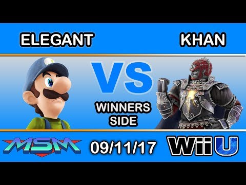 MSM 113 - BSD | Elegant (Luigi) Vs. THB | KHAN  (Ganondorf) Winners Side