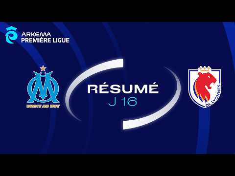 J16 : Olympique de Marseille - OL Lyonnes (2-6), le résumé