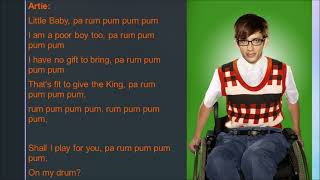 Little Drummer Boy Glee Lyrics