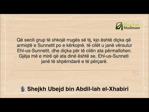 El-Xhabiri në lidhje me Halebiun dhe Merkez el-Albani