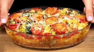 A 10 minute dinner that has conquered the world❗️ I cook it every week!Tasty and easy!