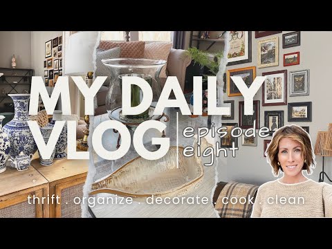 THRIFT HAUL | HOMEMAKING | COOKING | CLEANING | DECORATING | RALPH LAUREN DECOR INSPO | LIVING ROOM