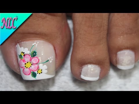 DISEÑO DE UÑAS FLORES PARA PRINCIPIANTES ¡MUY FÁCIL! – FLOWERS NAIL ART – NLC