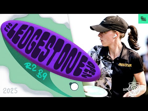 2025 Discraft Ledgestone Open | FPO R2B9 | Cox, Scoggins, Mertsch, Weatherman | Jomez Disc Golf