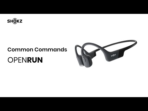 Shokz OpenRun | Commands