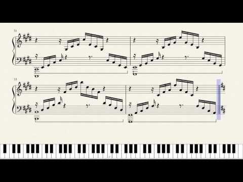 Flame Piano Video