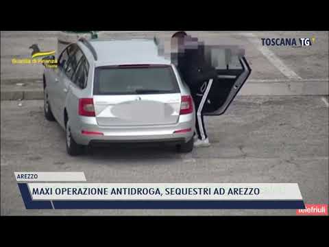 2022-06-08 AREZZO - MAXI OPERAZIONE ANTIDROGA, SEQUESTRI AD AREZZO