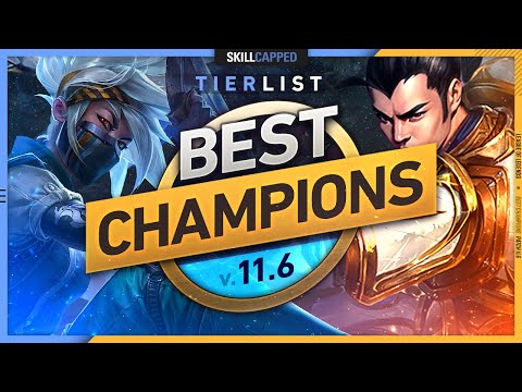 HUGE CHANGES and TIER LIST for Patch 11.6 - League of Legends