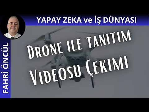 Evden Çalışarak Para Kazanmak: Drone ile Tanıtım Videosu Çekimi