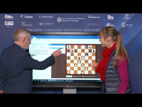 #GibChess Battle of the Sexes, Round 4, interview with Olga Girya