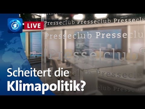 Gaskrise, Koalitionsstreit, leere Kassen – scheitert die Klimapolitik der Ampel? | Presseclub