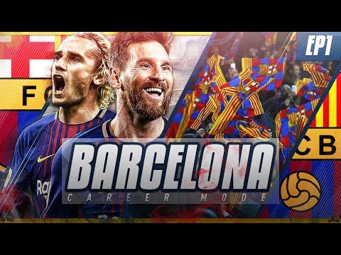 FIFA 18 Barcelona Career Mode - EP1 - New Season Begins!! Crazy £110m Signing!!
