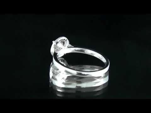 HD015 0.86 Carat Round Cut Halo Diamond Engagement Ring