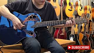 Video thumbnail for Review Ovation Ce44p-8tq | By Guitars Loft by Guitars Loft