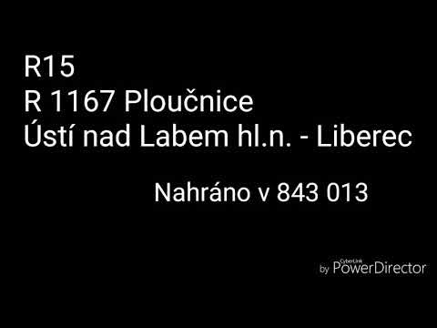 Uvítací hlášení - R 1167 Ploučnice
