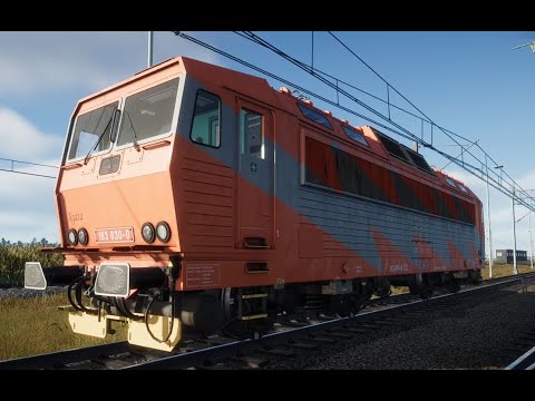 SimRail  ČD 163 "Peršing" beüzemelés