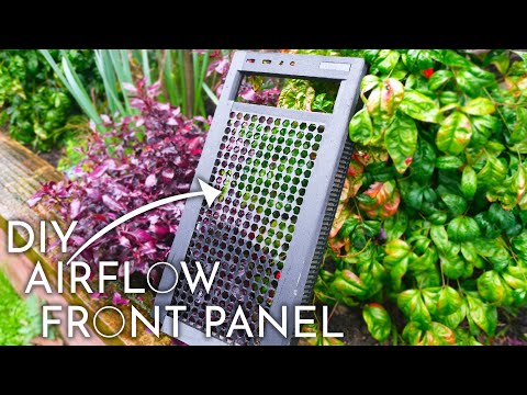 Building a DIY Airflow Panel for a Gaming PC