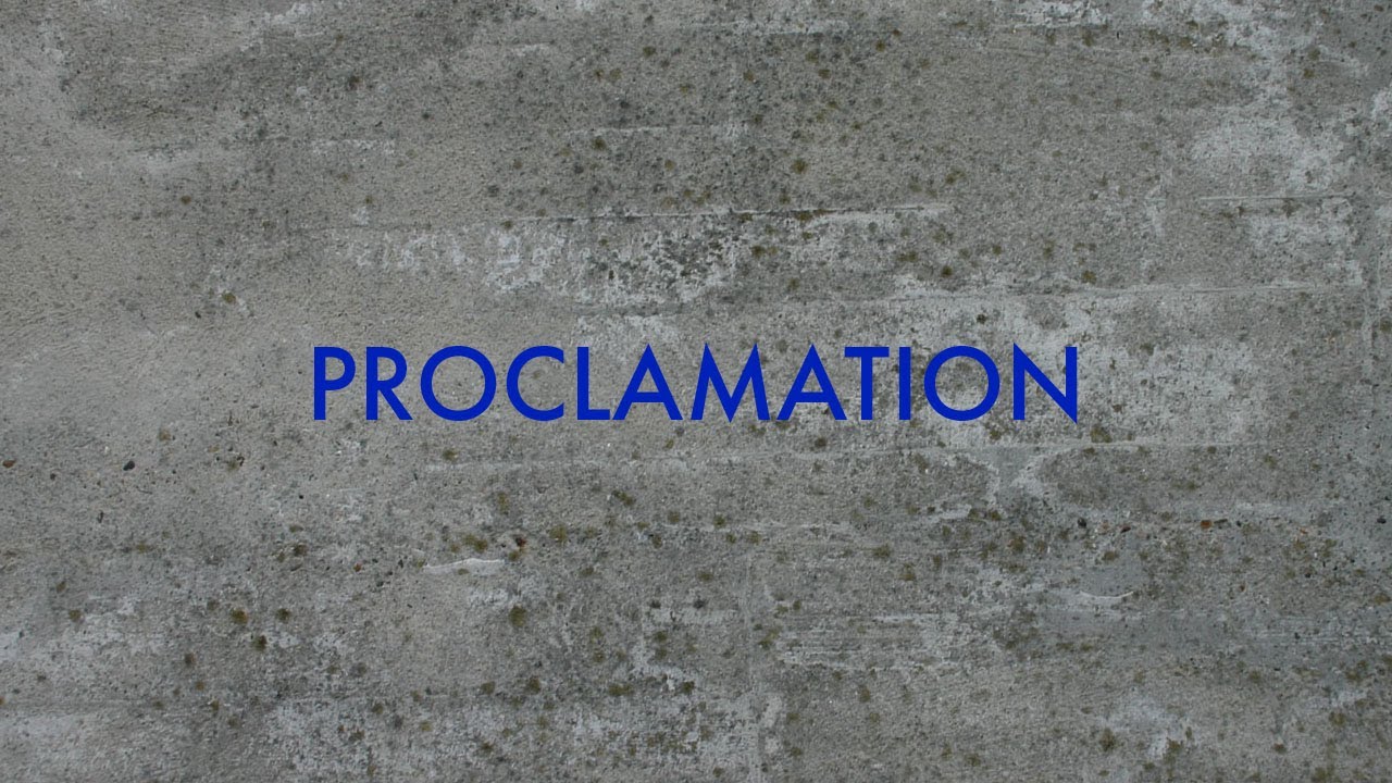 State of Kin, Proclamation House