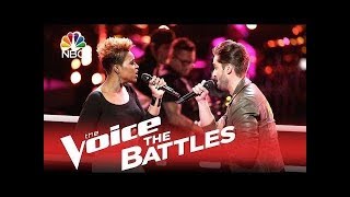 The Voice 2015 Battle - Cassandra Robertson vs Viktor Király - 'Nobody Knows'