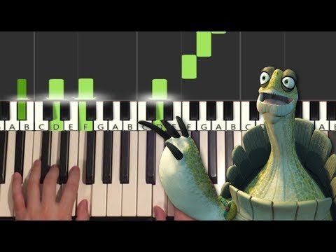 Kung Fu Panda 3 - Oogway's Legacy (Piano Tutorial Lesson)