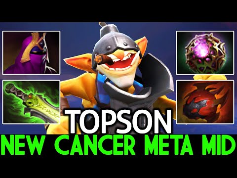 TOPSON [Techies] New Cancer Meta Mid Most Annoying Hero Dota 2