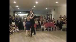 Juliana Maggioli e Enrique Macana - abertura Tango Congress - tango