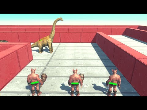 Impossible Maze - Ogre Lord Trio ARBS | Animal Revolt Battle Simulator