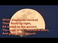 While Shepherds Watched Their Flocks (Tune: Winchester Old - 6vv) [with lyrics for congregations]