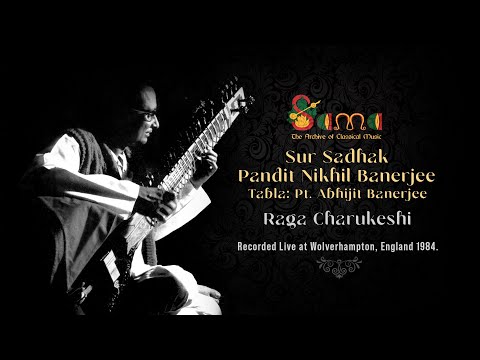 Raga Charukeshi ~ Pt Nikhil Banerjee & Pt Abhijit Banerjee ~ Wolverhampton, UK (1984) [Remastered]