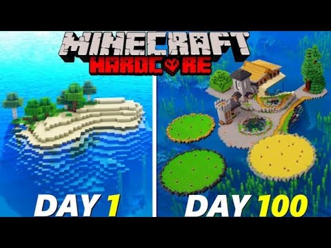 Dark Spectre Gaming - I Survived 100 Days on Survival Island in Minecraft Hardcore...But this happened