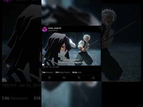 Muichiro vs Sanemi & Obanai ⚔️🔥 [Wakhra Swag] 😎 | #DemonSlayer #AnimeShorts #anime